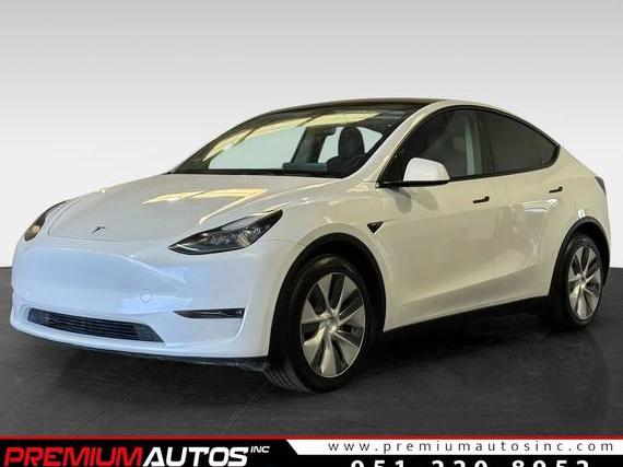 TESLA MODEL Y 2021 5YJYGDEE0MF096987 image